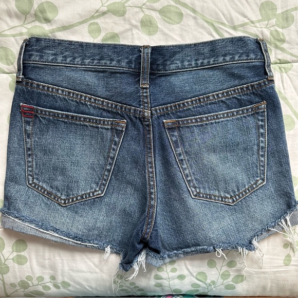 URBAN OUTFITTERS BDG TOMGIRL MID-RISE JEAN SHORTS - Picture 4 of 16